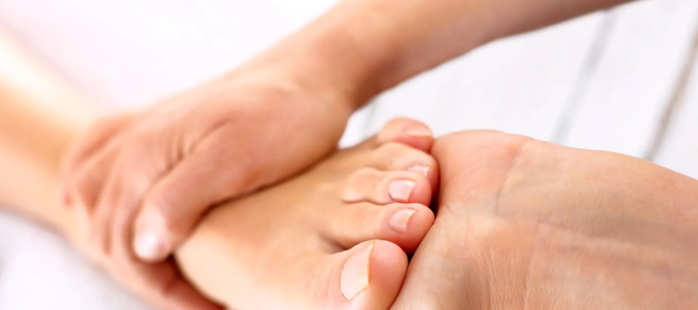 Massage des pieds et des demi jambes 1h
